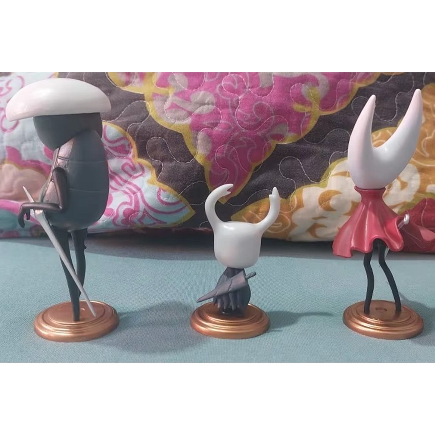 3PCS Hollow Knight Action Figure Set – The Knight, Hornet, Quirrel | Anime Game Collectible Toys with Box