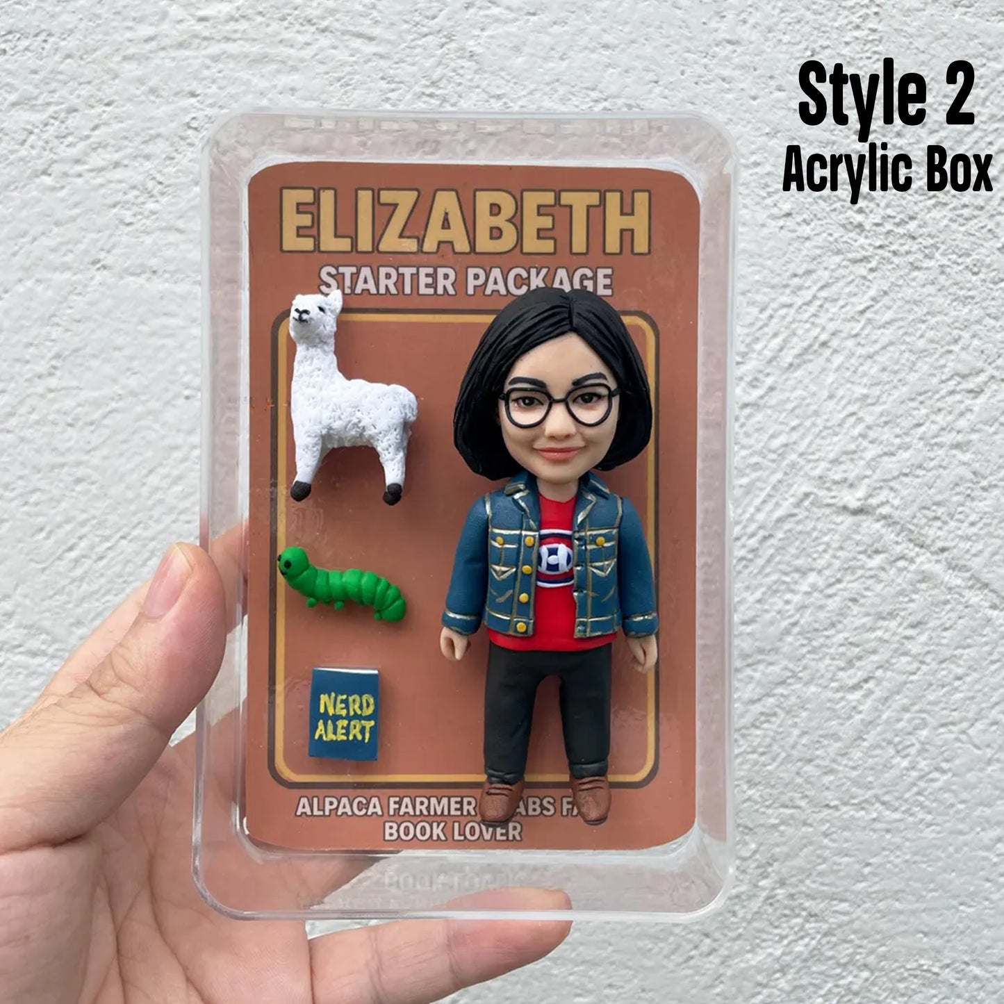 Personalized Figurine for Boyfriend and Husband, Handmade Toy Figure from Your Photo, 3D Collectible Toy Box Art Figurine, with Customizable Theme & Accessories
