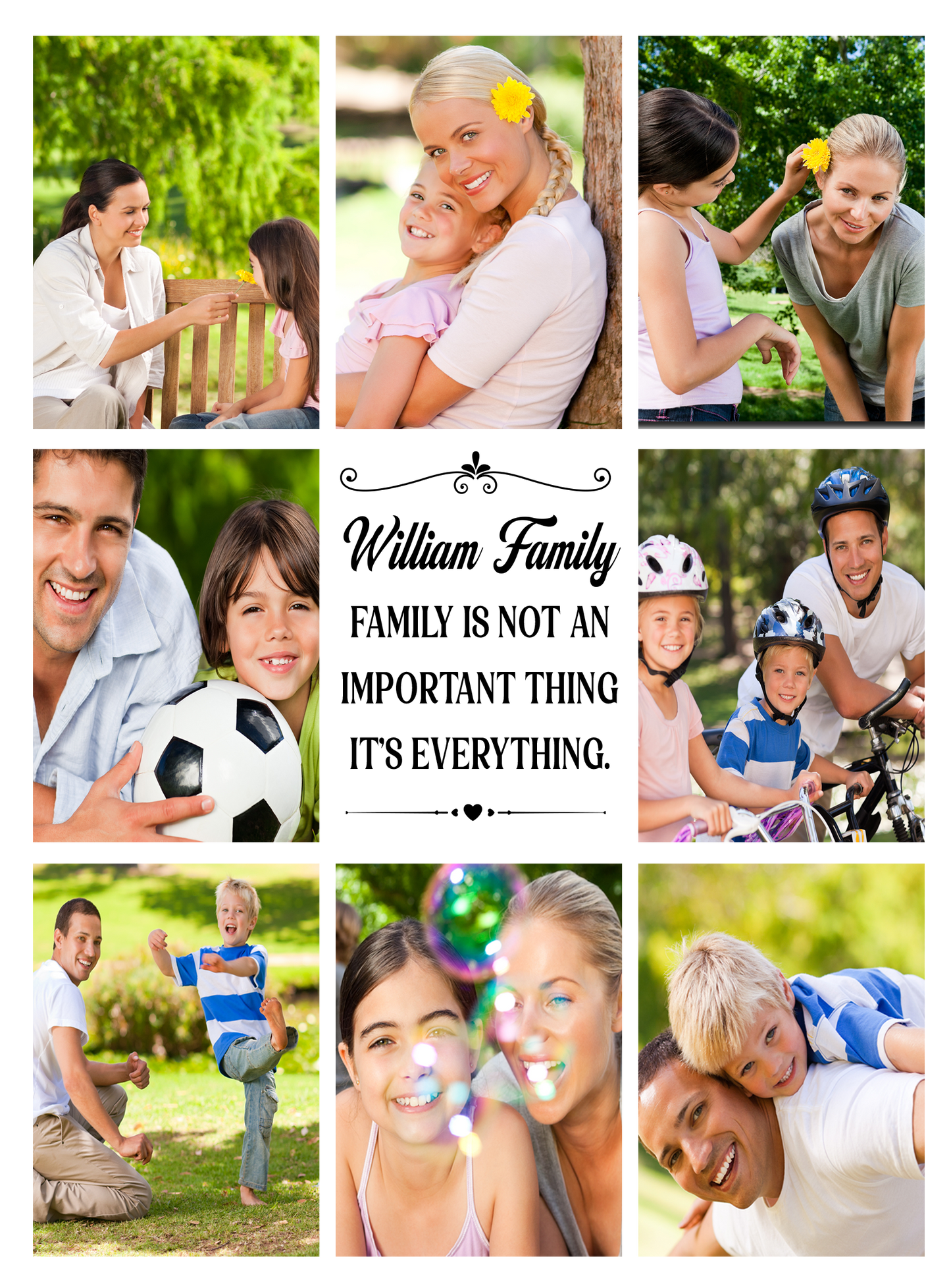 Personalized Family Blanket, Custom Photo with Letter Family Blanket, Personalized Family Blanket – Custom Photo & Letter Design.
