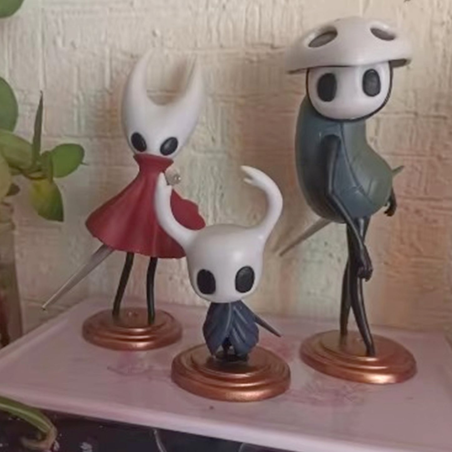 3PCS Hollow Knight Action Figure Set – The Knight, Hornet, Quirrel | Anime Game Collectible Toys with Box