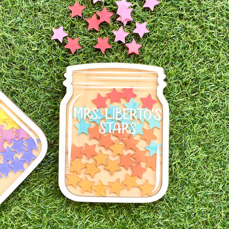 Personalised Gift For Teacher, Back to school gift, Custom Name Reward
